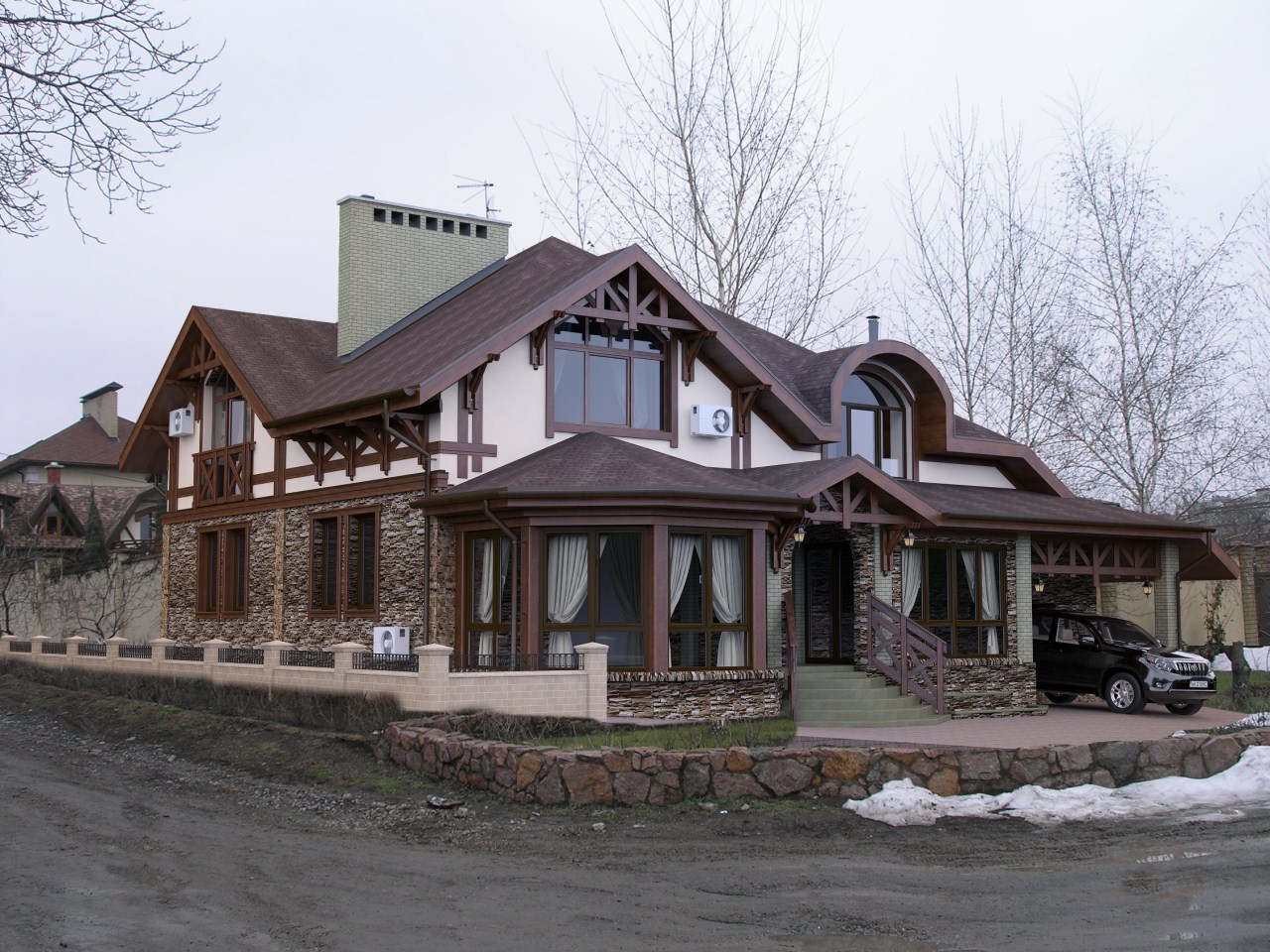 Кабинет в частном доме