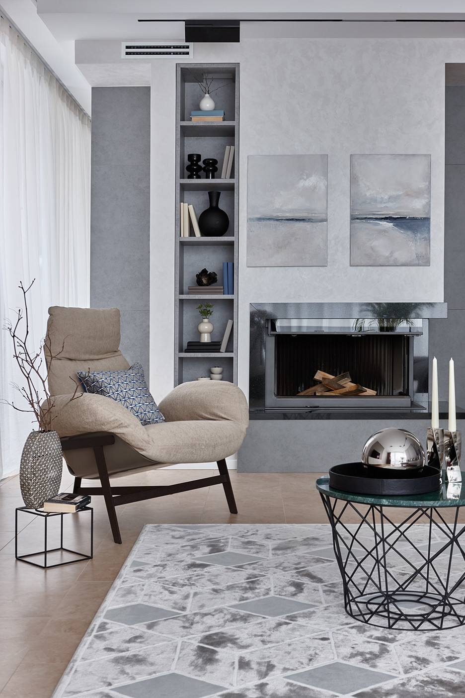 Стилизация загородного дома на Рублево-Успенском шоссе