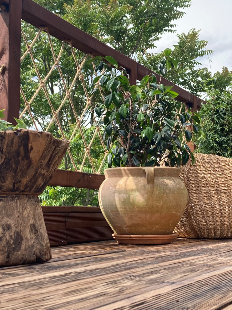 Rénovation d'une terrasse Wabi-Sabi