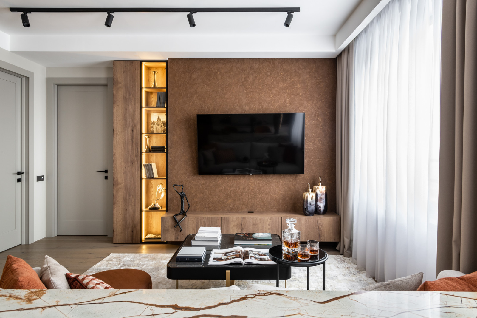 Апартаменты в современном стиле 66 м2