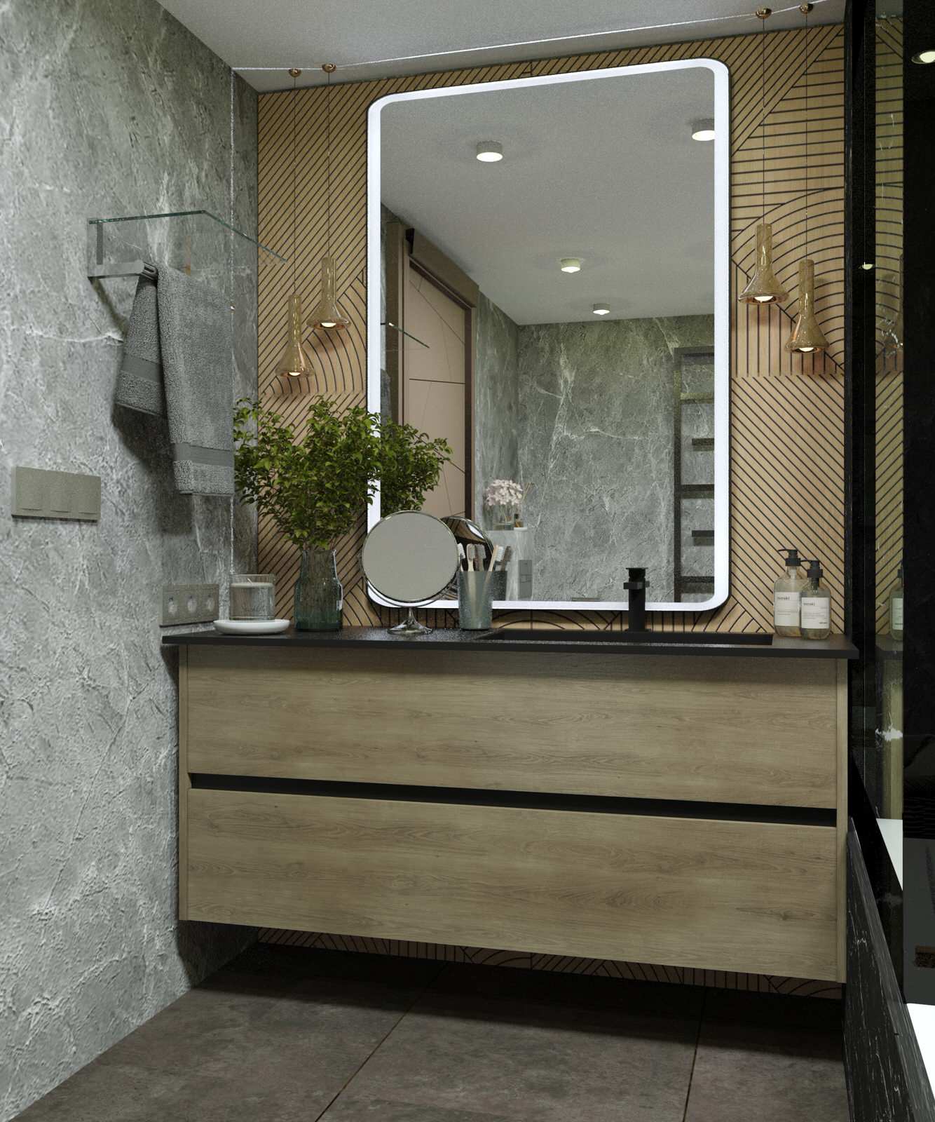 Ванная в современном стиле