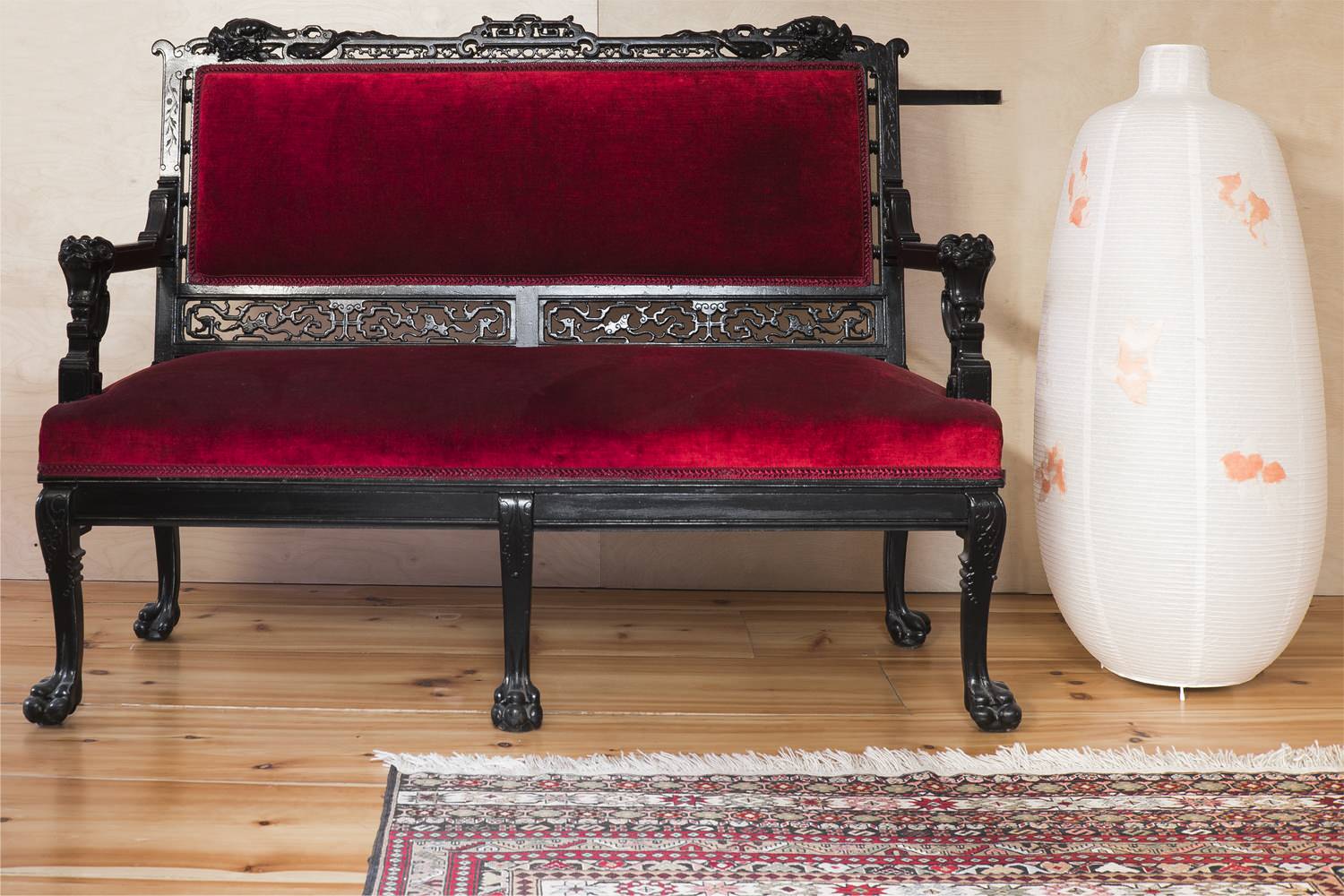 Мансарда с элементами стиля бохо-шик