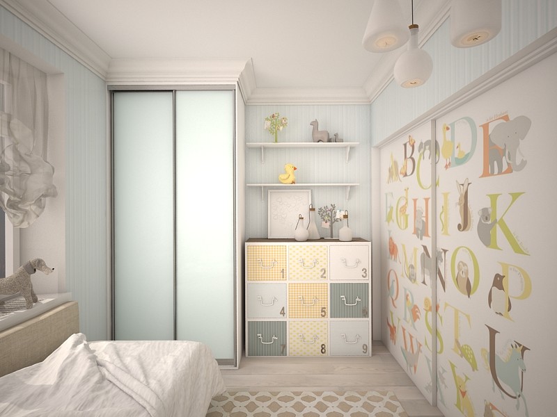 Современный интерьер для молодой семьи