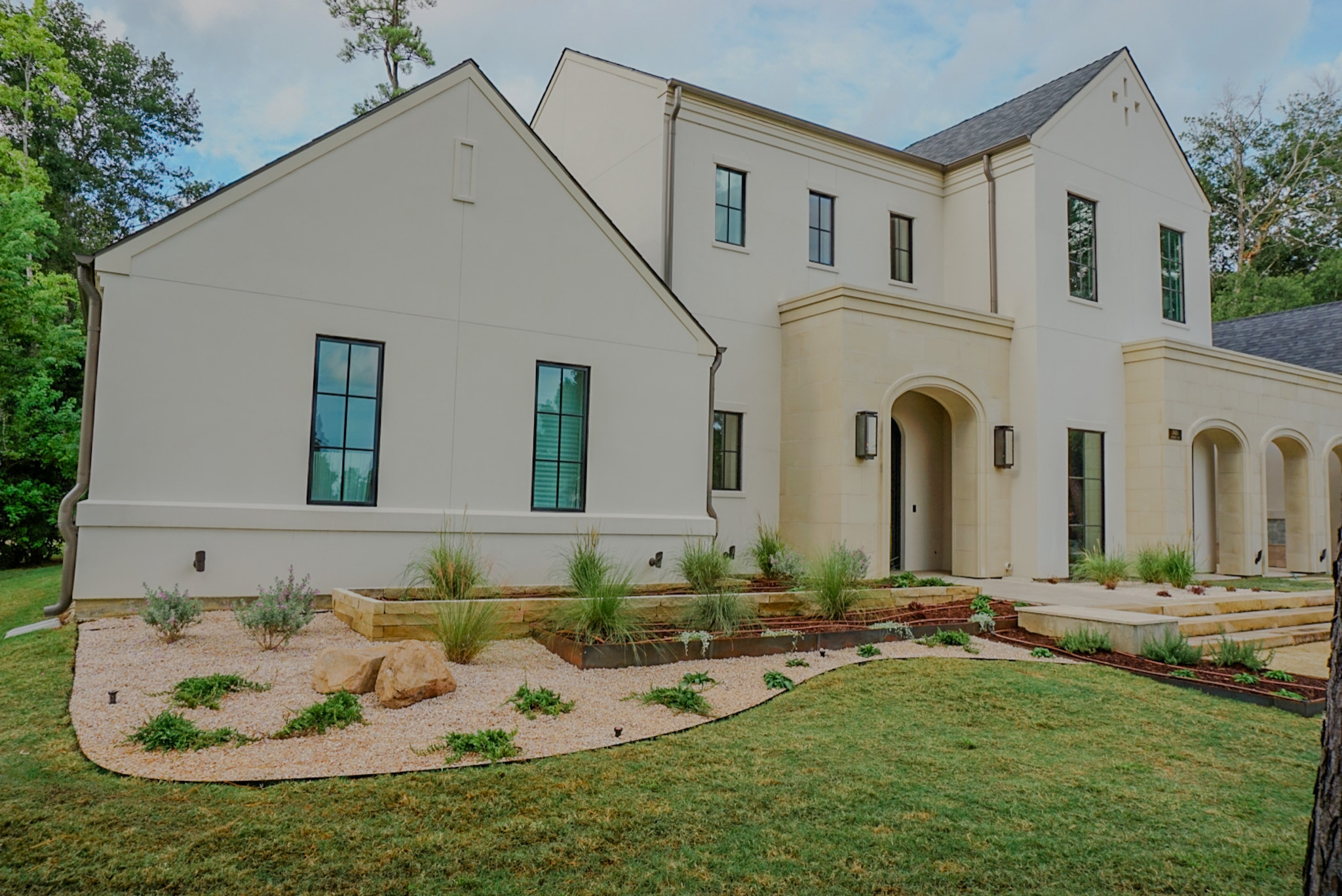 Modern Mediterranean Style Landscape