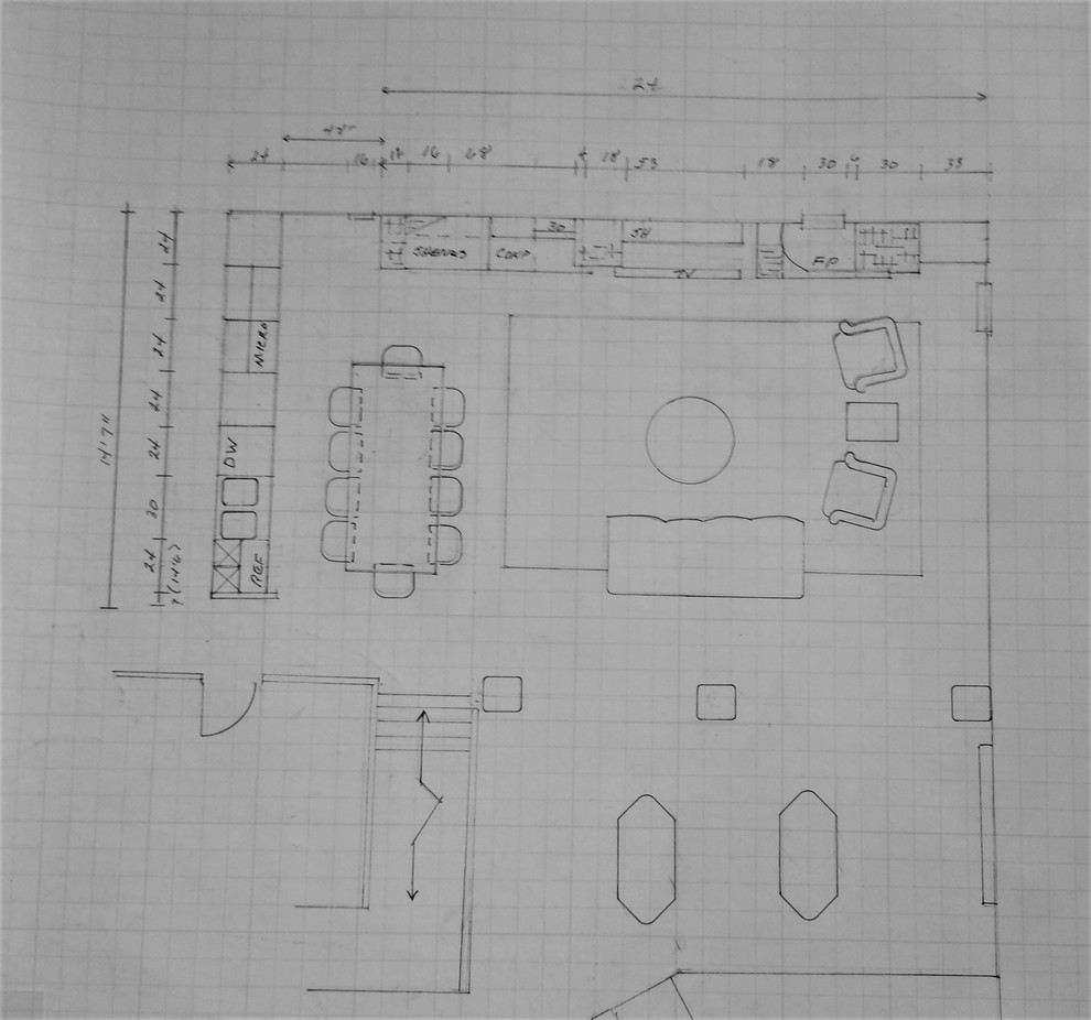 The Wright Inspiration- Floor plan