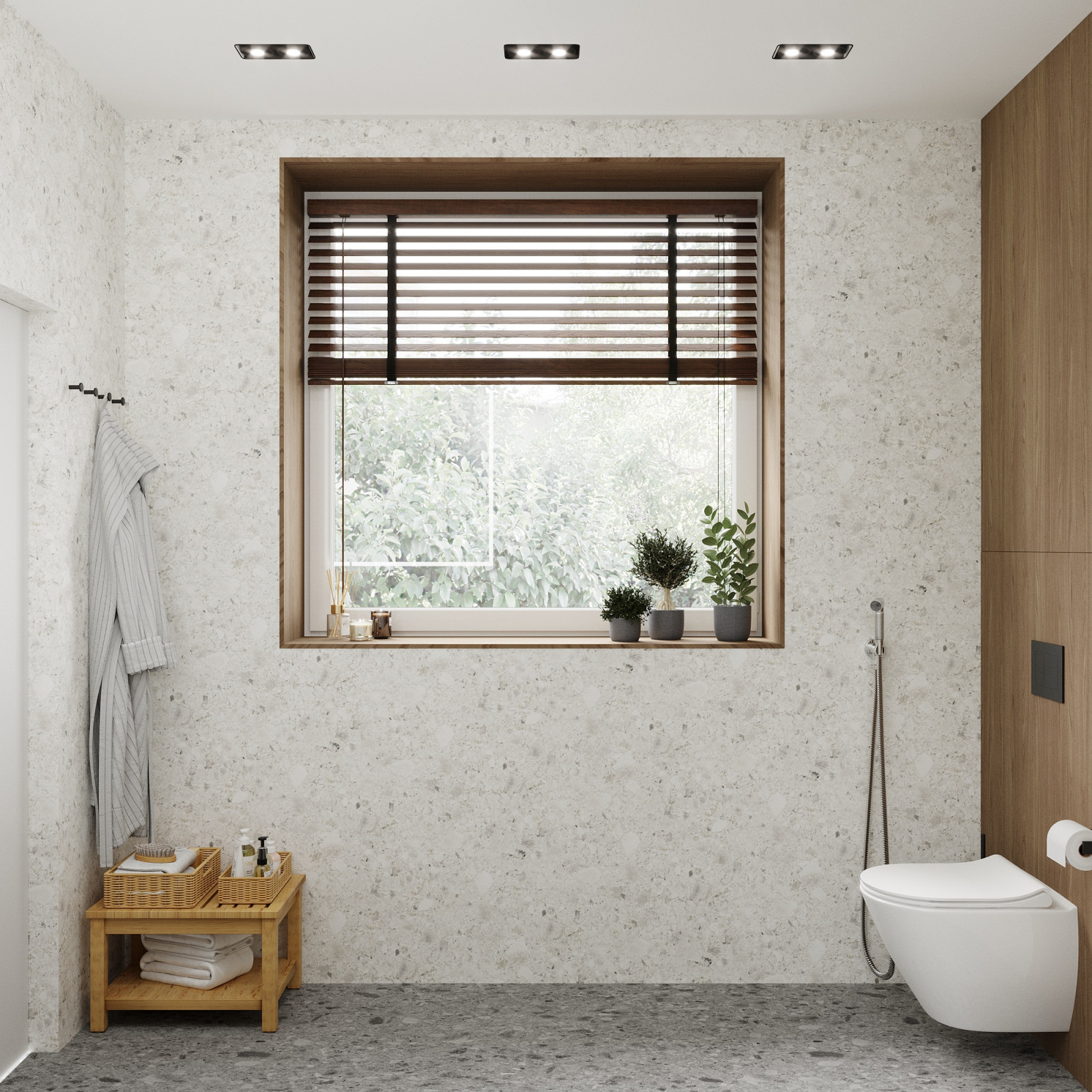 Мастер-ванная в загородном доме