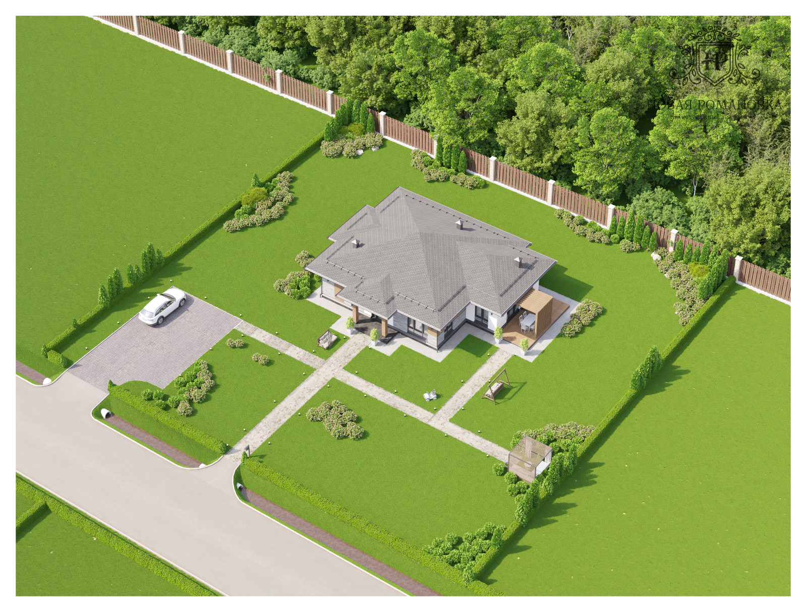 Проект индивидуального дома на 150 м2