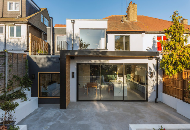 Home Renovation contemporary-exterior