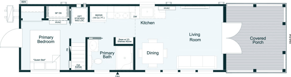 Tiny Home - Clayton Park Models - The Coldwater