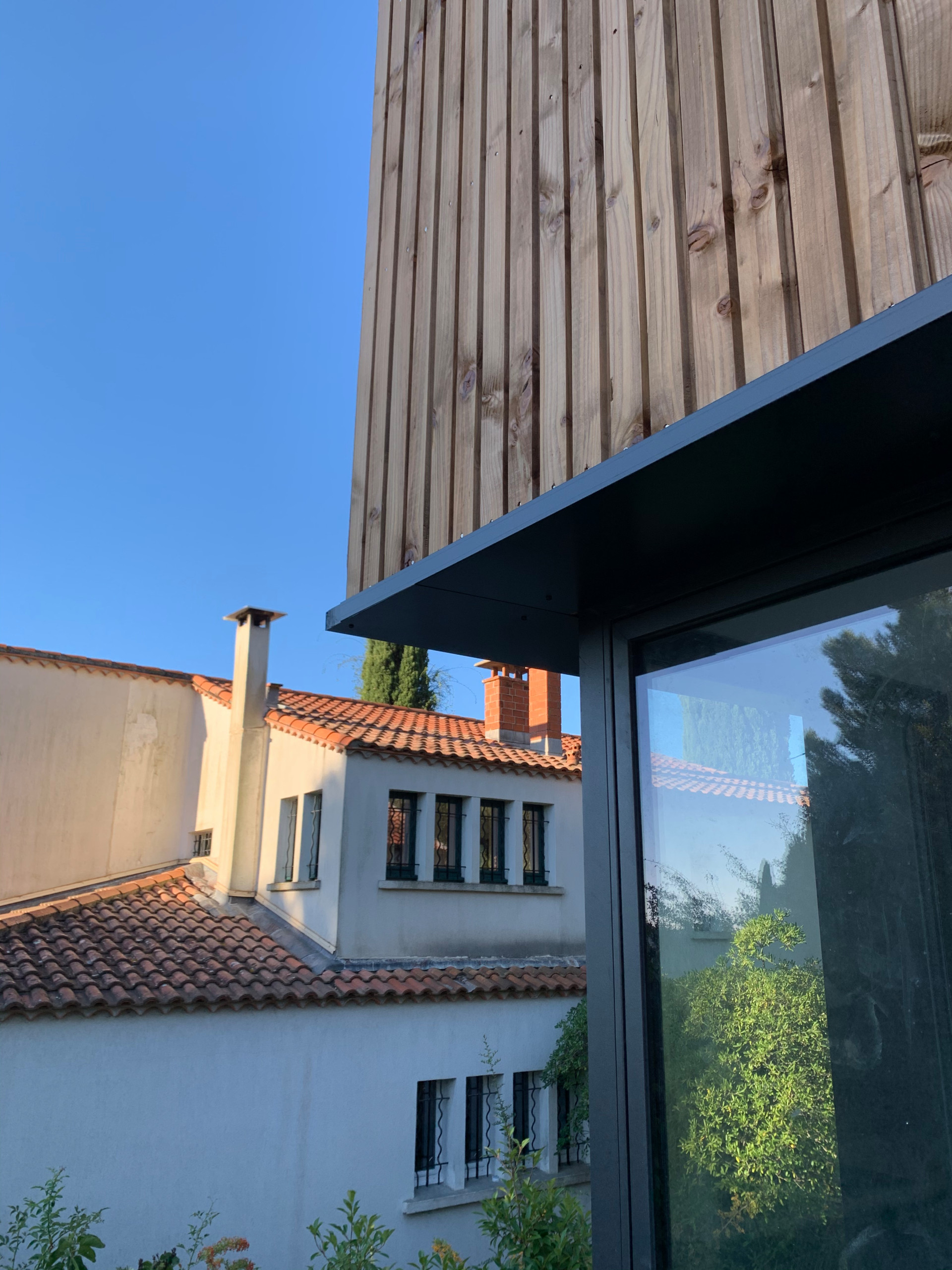 Extension en ossature métallique de 22m²