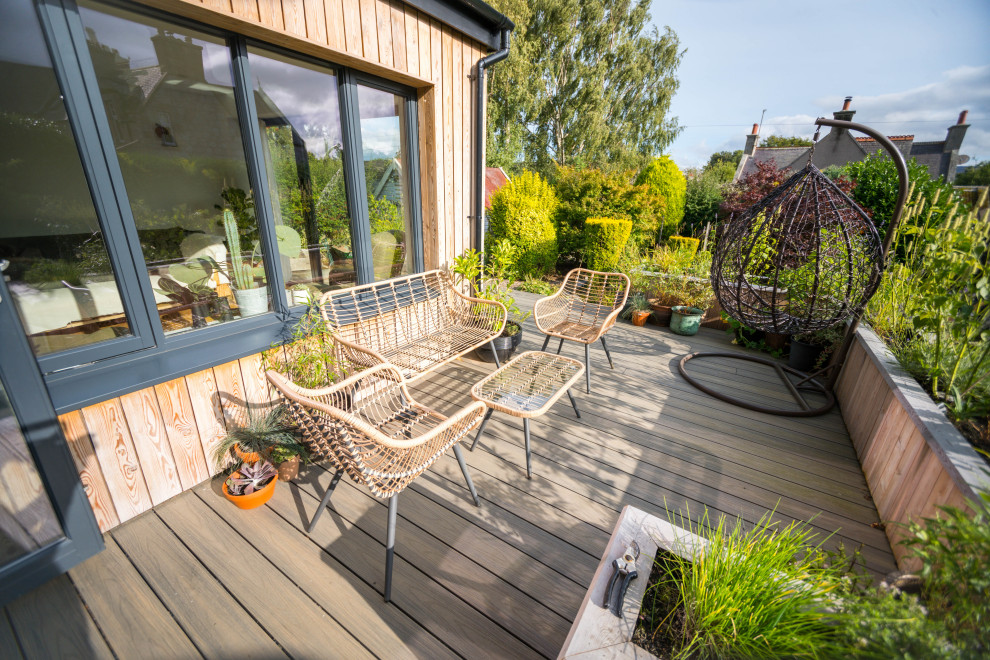 Insch Cottage Extension - Terrace