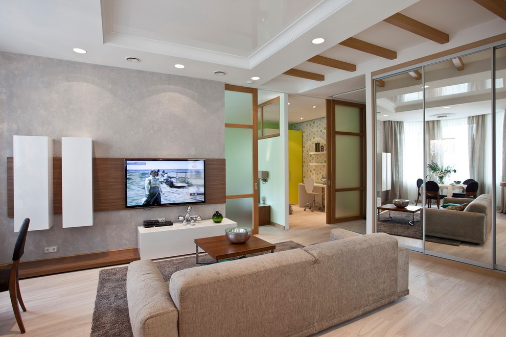 Квартира в экостиле.