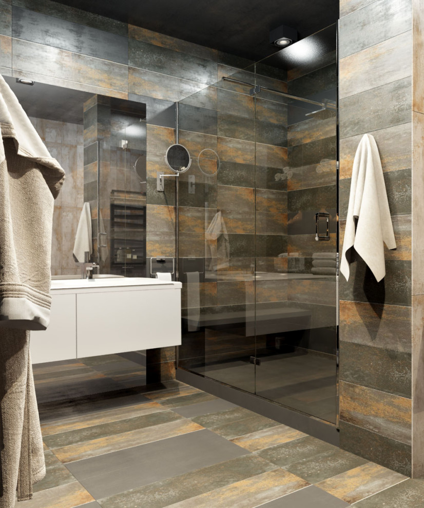 Лофт с элементами индустриального стиля