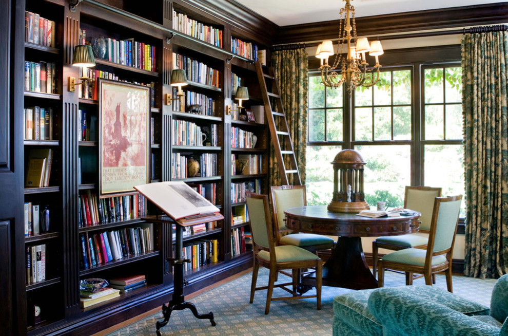 Decorating with Carpets Studies & Libraries New York by Stark Carpet