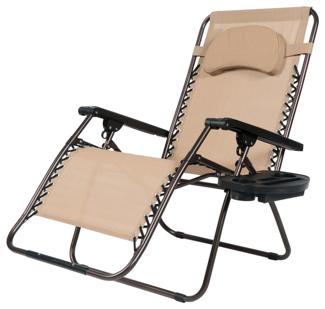 Extra Large Oversized Zero Gravity Chair Recliner With Cup ...