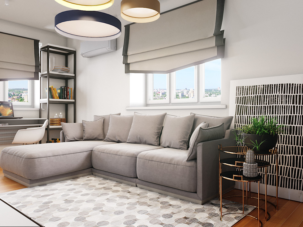 Дизайн-проект 3-х комнатной квартиры в современном стиле