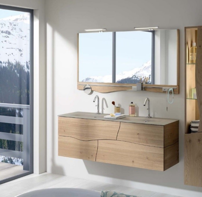 Тумба с раковиной для ванной