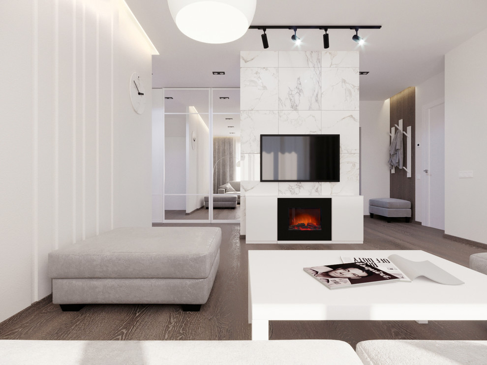 Дизайн-проект современной 3-к квартиры