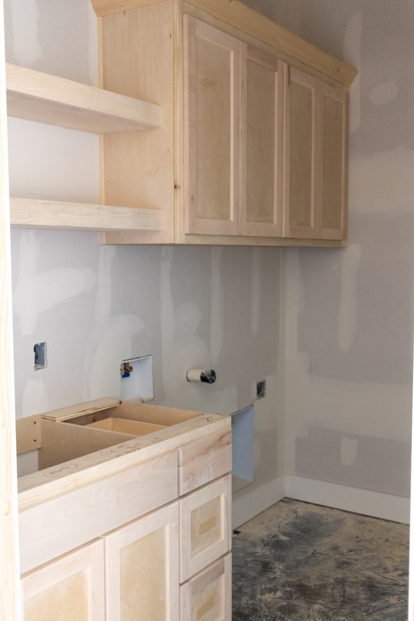 Laundry Room-In Progress