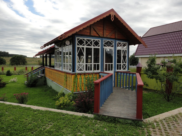 Усадьба под Волоколамском casa-de-campo-terraza-y-balcon