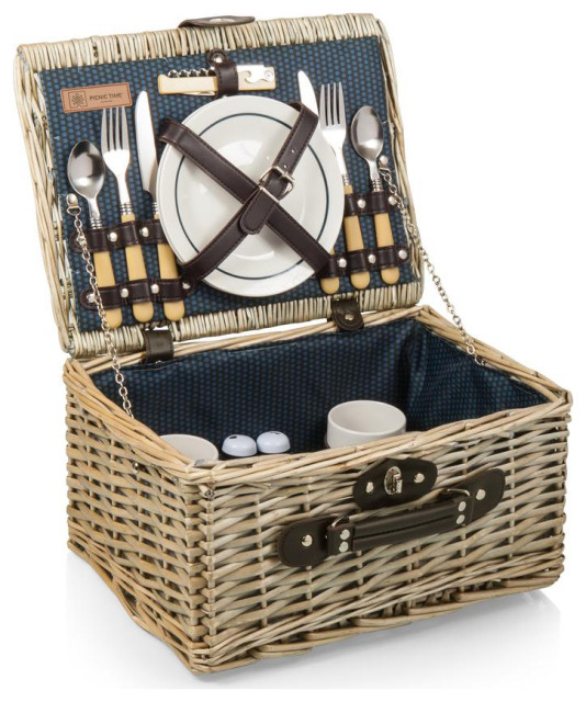 Catalina Picnic Basket Contemporary Picnic Baskets by Picnic Time