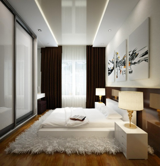 Bedroom in modern style