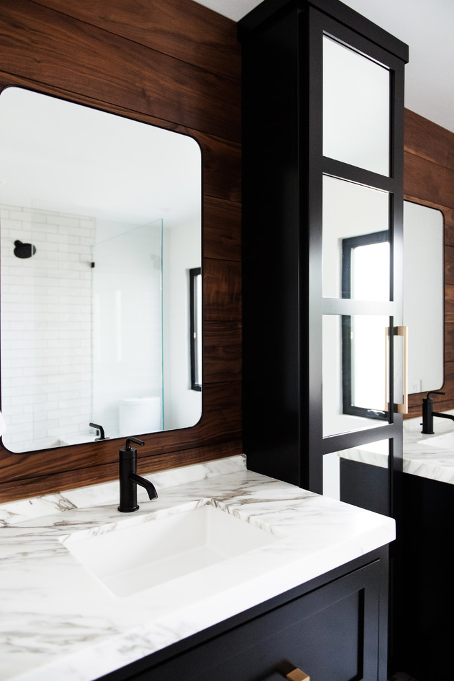 La Jolla Midcentury Modern Master Bath - Midcentury - Bathroom - San ...
