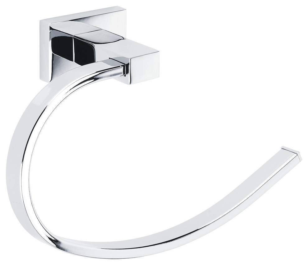 Albany Polished Chrome Small Towel Ring/ Hand Towel Holder