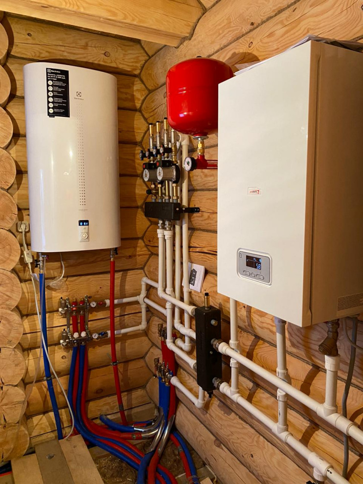 Дом-баня (наружная и внутренняя отделка)