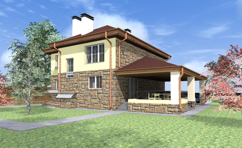 A private house. The Kiev region.