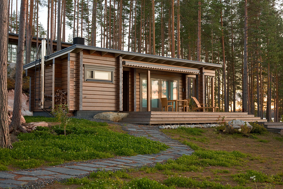 Деревянный Комплекс в Финляндии