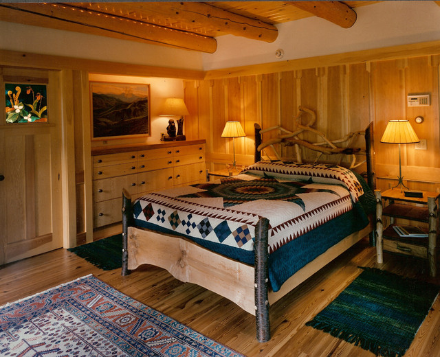 adirondack style home - traditional - bedroom - manchester -