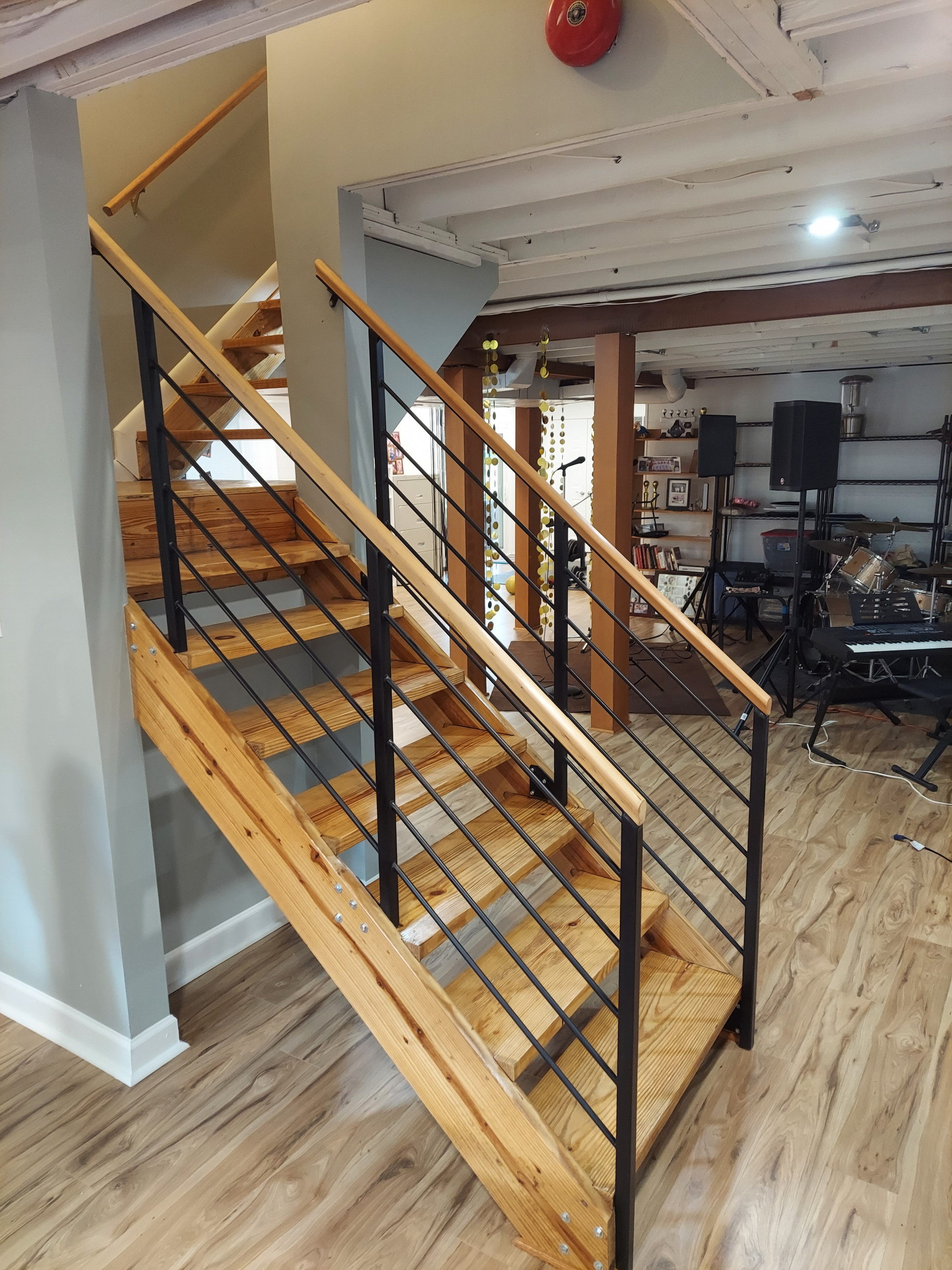 Wooden/Steel guardrail-Mclean, VA