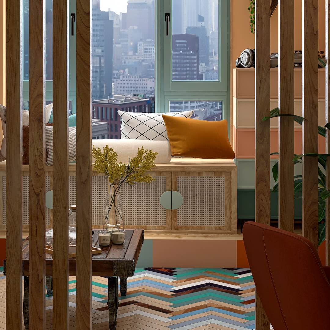 Апельсиновая гостиная