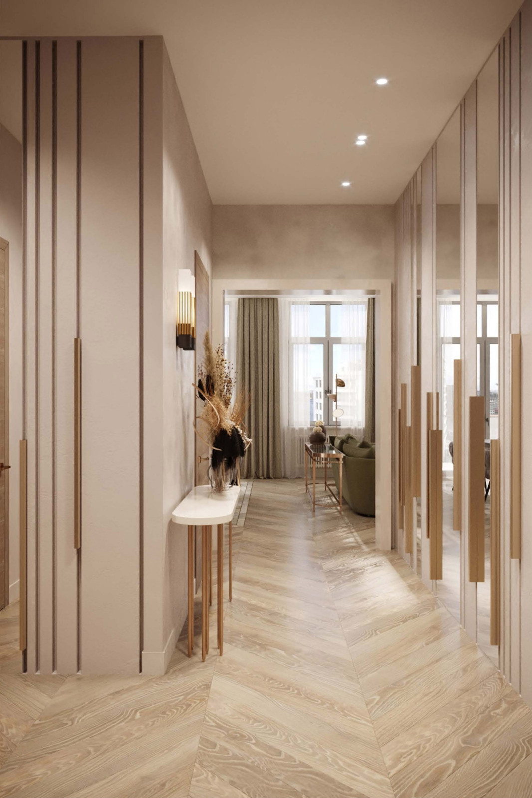 Дизайн-проект трёхкомнатной квартиры