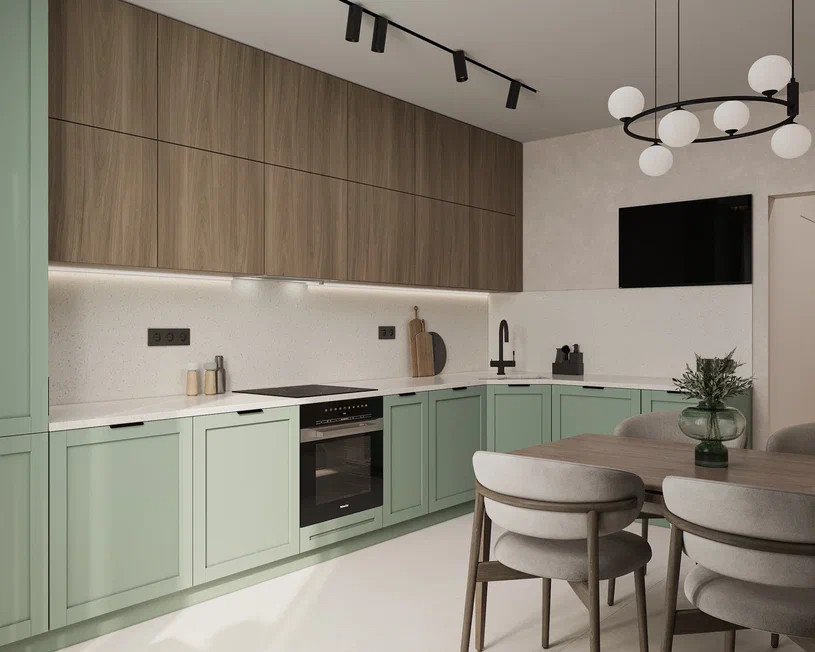 Ремонт в стиле современный уютный контемпорари - функционализм