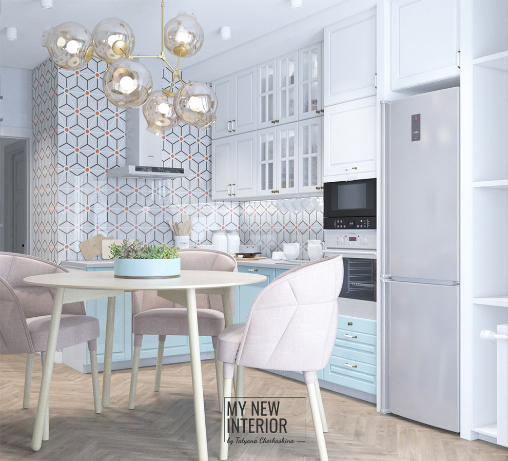 Дизайн кухни двухкомнатной квартиры - 60,3 кв.м.