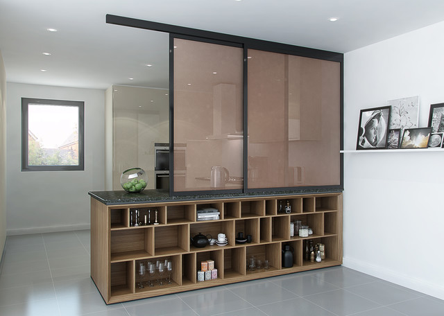 South Kensington midcentury-kitchen