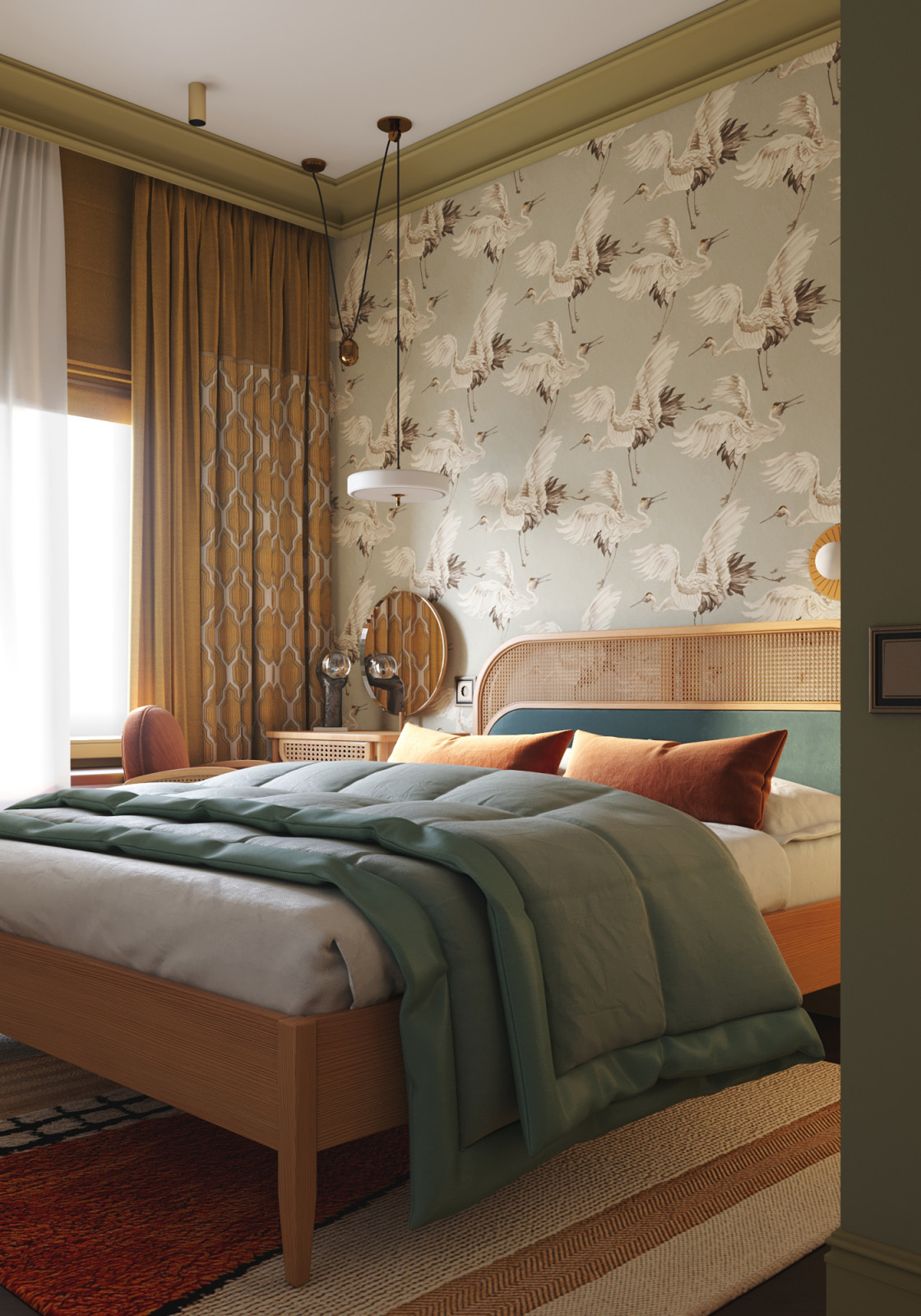 Яркая квартира "с характером" в ЖК Shome в стиле фьюжн