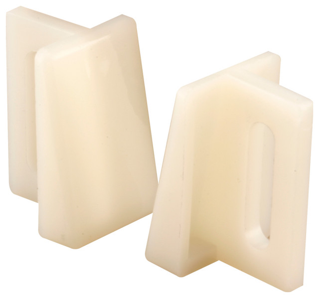 Pocket Door Guide, Jamb Mounted, 2 piece, Nylon Traditional Pocket