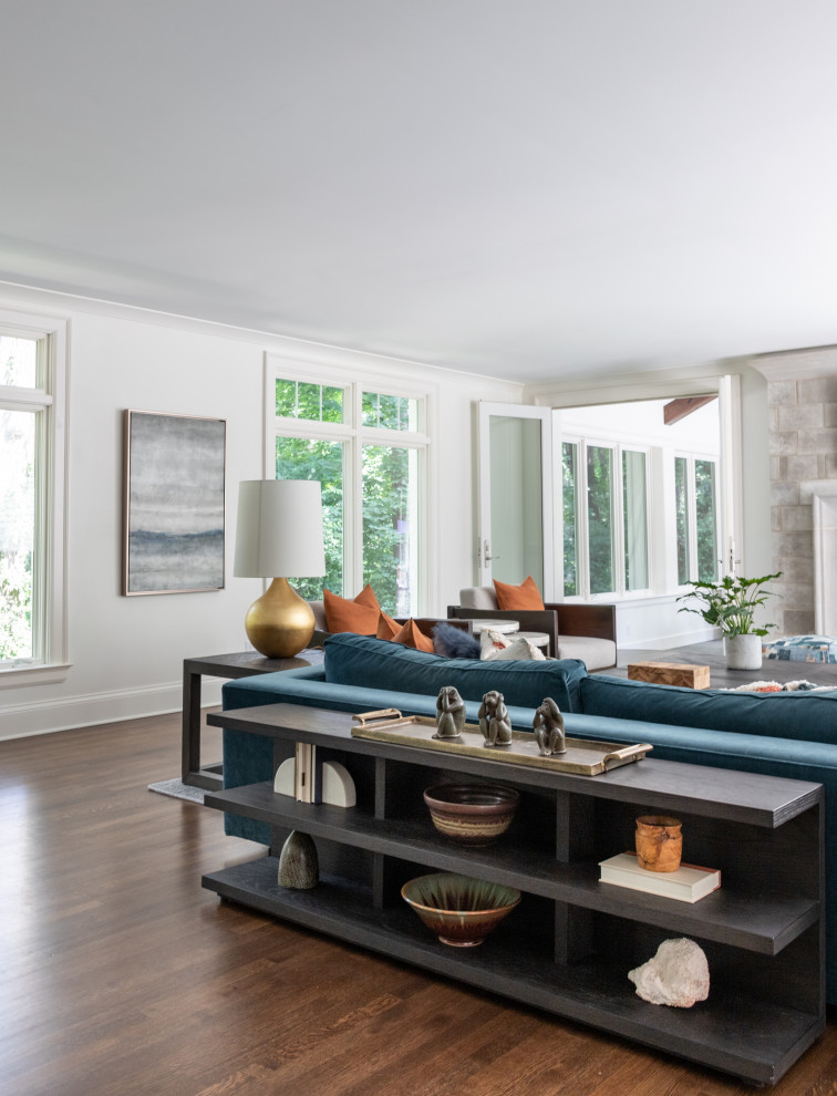 Home design - transitional home design idea in Indianapolis