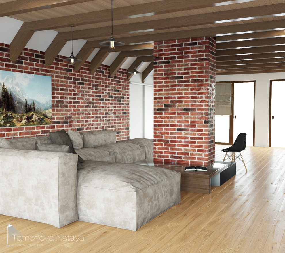 Лофт на чердаке