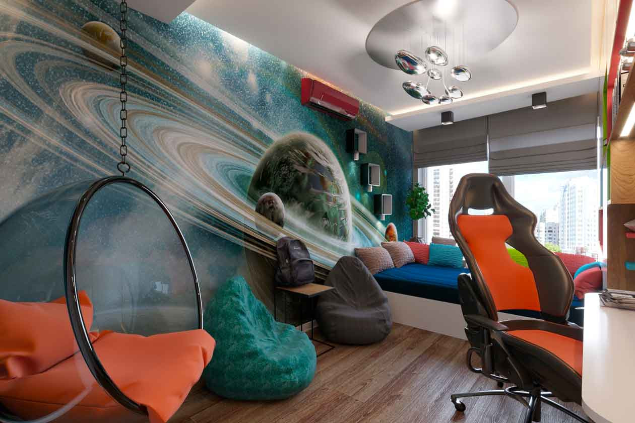 Детская комната для мальчика подростка