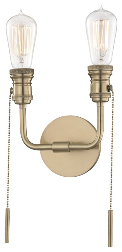 Mitzi Lexi Two Light Wall Sconce H106102-AGB