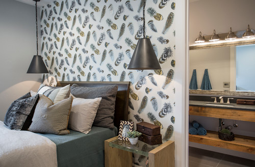 Cambia La Decoracion Del Dormitorio De Casa Con Papel Pintado Y