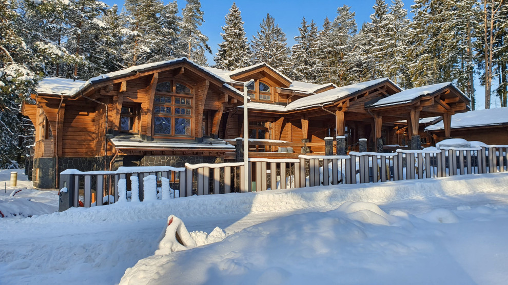 Резиденция в стиле "рустик".