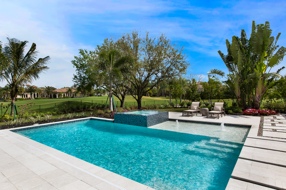 Pool - transitional pool idea in Miami