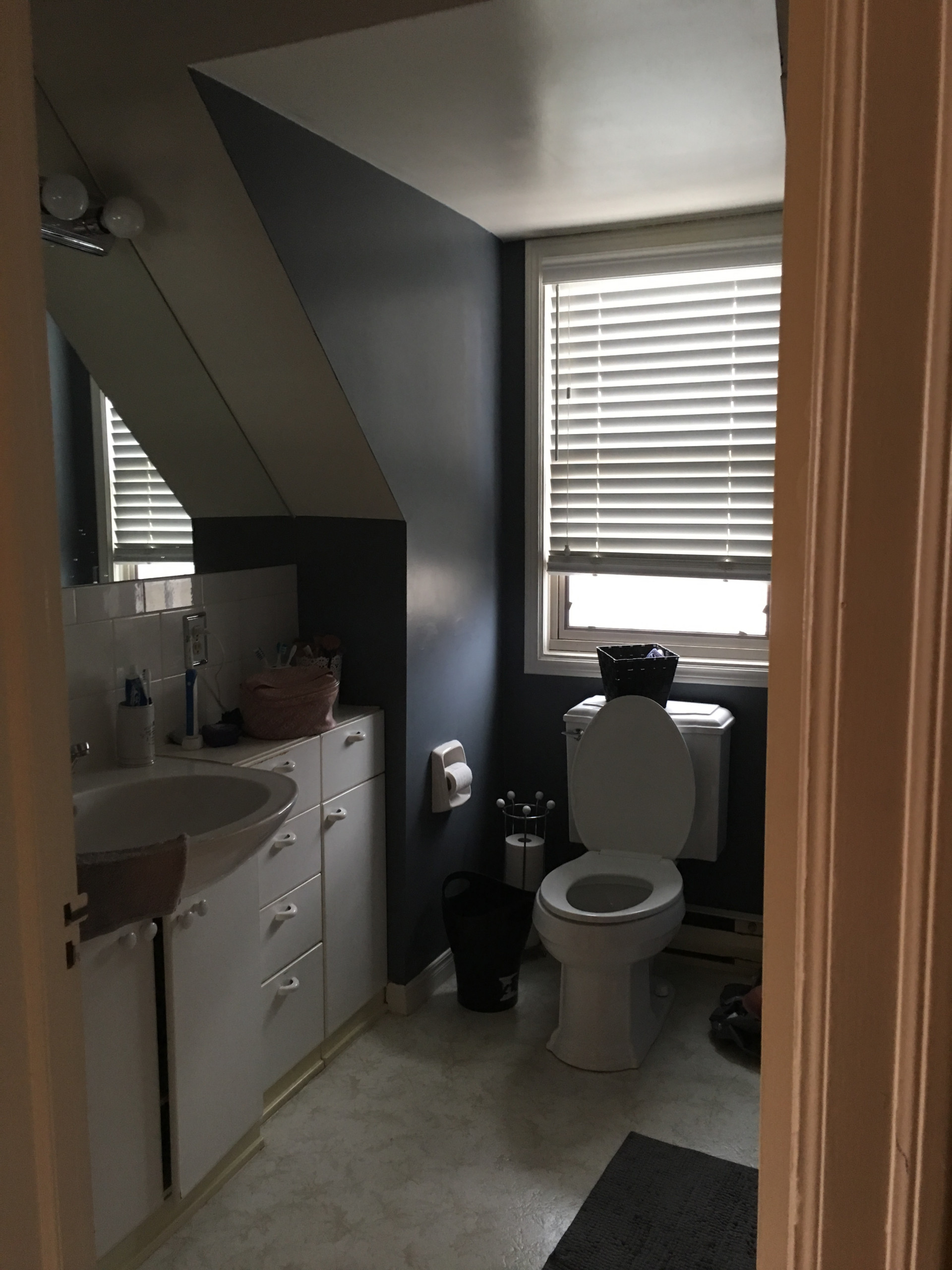 Before main bathroom