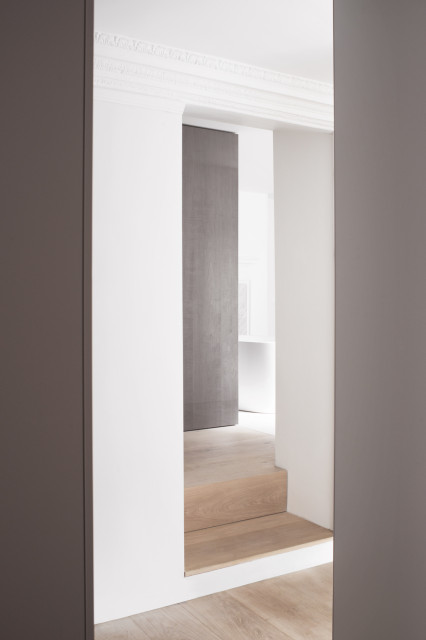 Minimalist Home Refurbishment in Mayfair - London contemporary-wardrobe