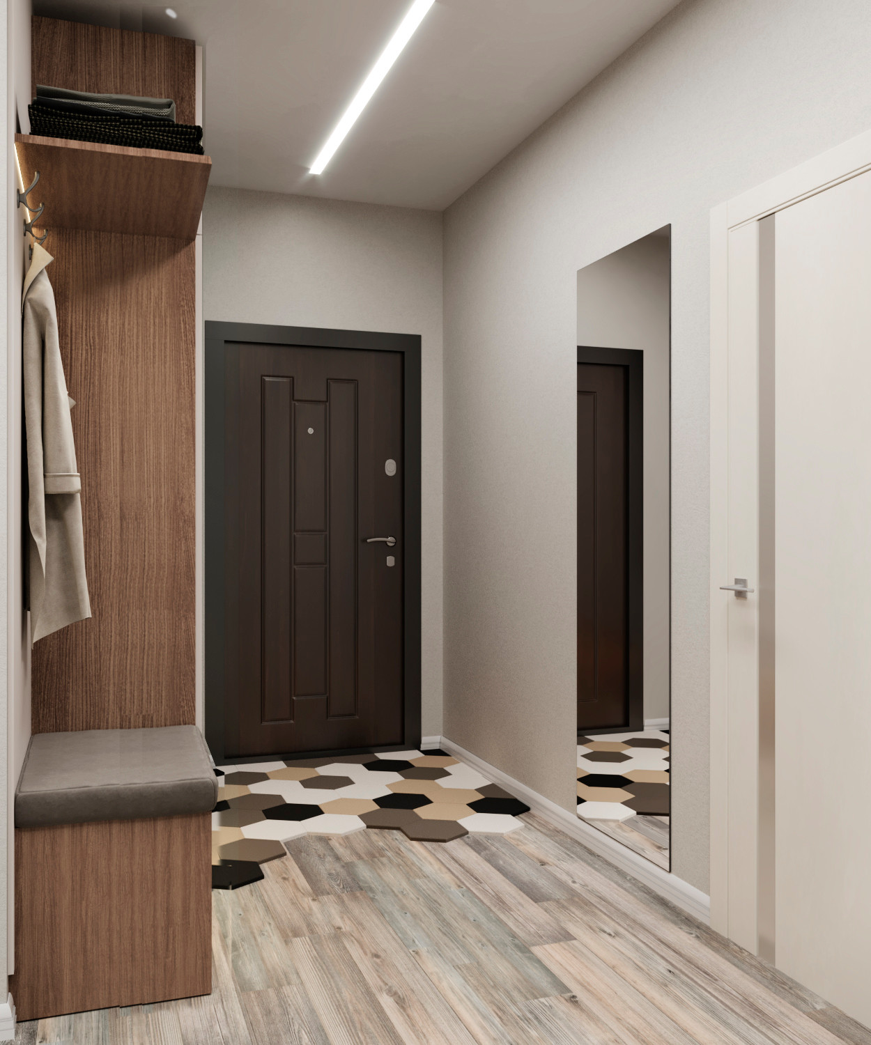 Трёхкомнатная квартира на Большом Сампсониевском